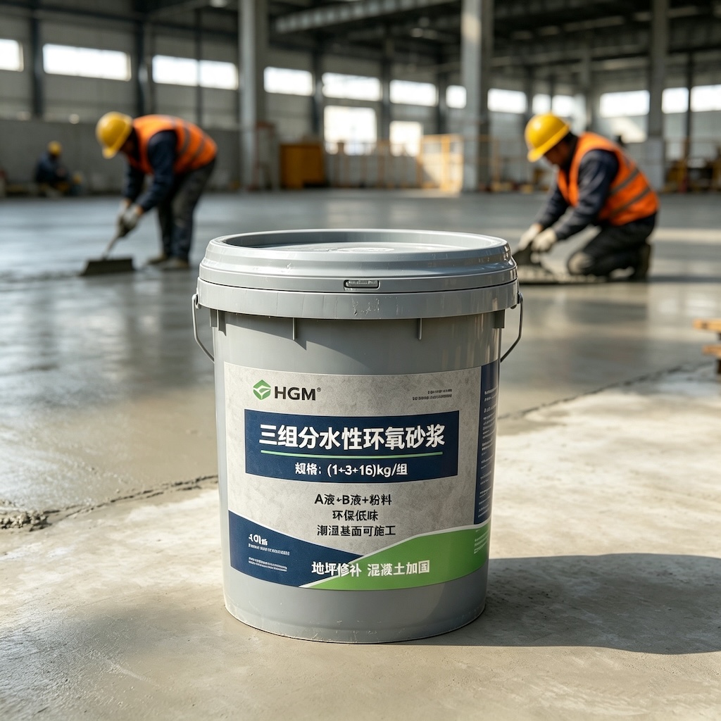 绥阳三组份水性环氧砂浆